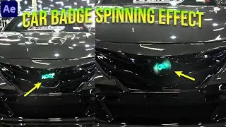Car Badge Spinning Effect in After Effects