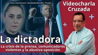 #VideocharlaCruzada | Pánico: ajusta Salinas su brazo golpeador; unifica TV Azteca y ADN40