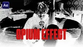 How To Make OPIUM Effect in After Effects! (NO PLUGINS)