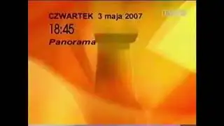 TVP2- Program dnia na 3 maja 2007r. + FRAGMENT ZEGARA