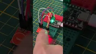 Super Mini Arduino Clone - Touchsensoren zum aktivieren der RGB LEDs #arduino #touch #rgbled