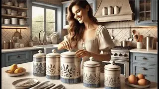 🍽️ 10 Strawberry Street Kitchen Canister | Best Ceramic Canisters Sets for the Kitchen 🥄
