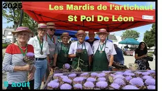 Les Mardis de l'artichaut 5 août 2025 St Pol de Léon Bretagne