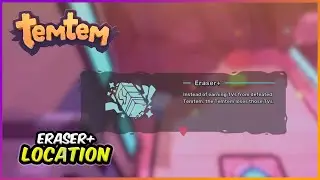 How To Get Item Eraser + - Temtem Items (Eraser + Location)