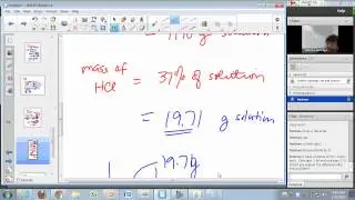 General Chemistry Lecture: Aqueous Solutions and Molarity