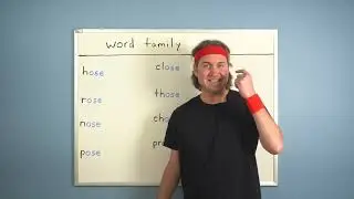 English with Mike:  Learn Pronunciation with Word Families (-ose) Long o sound