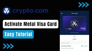 Как активировать карту Crypto.com!