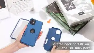 How to Install 3 in 1 iPhone Case?