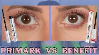 ✨DUPE ✨ benefit  they're real  Magnet 🧲 Mascara 🆚 Primark Wonder Lash Mascara