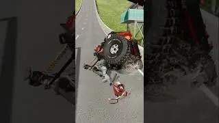 Hammer vs Speedy Ramp Car: Epic Crash in BeamNG|| Beamng Boom || #cars