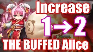 The Power of BUFFED Alice, taking her down has become significantly harder😏😏😏【Summoners War RTA】