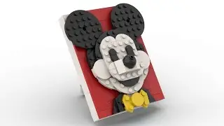 Lego 40456 Mickey Mouse Speed Build Studio Bricklink LDD by PLegoBB