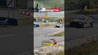 Gregorie Munster Atacando en el Rally Europa Central