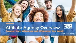 DAC Affiliate Opportunity Overview (15min) - David Allen Capital, Inc.