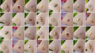 Latest 22k Gold Nose Pin Designs for Women ||Daily wear Gold Nose Pin Designs ||Nose Pin Ideas 2025