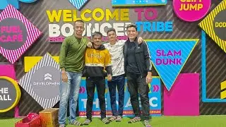 This is how we were enjoying in Bounce inc Malad || Crazy Funny Flips 😂😂 #vlog