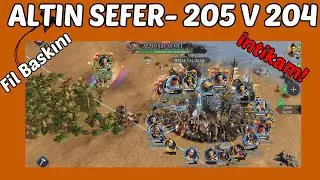 Altın Sefer 205 v 204 | Fil Baskını | File Yaklaştırmadık !