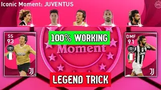 Iconic Legend Trick in Iconic Moment - Juventus Box Draw || Pes 2021 Mobile