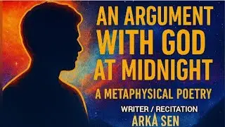 An Argument with God at Midnight | Powerful Existential Poetry  by Arka Sen | Metaphysical Poetry 