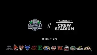 The 2025 & 2026 MAC Women&rsquo;s Soccer Championship is heading to Historic Crew Stadium