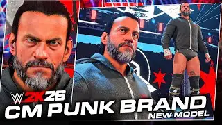 WWE 2K26: CM Punk Entance & Gameplay Notion!