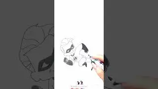 ⚡Learn to Draw Dash Parr's Speedster Skills with Markers🔵Quick Tutorial 💨#shorts #drawing #RavlykArt