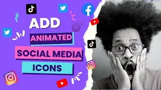 How to Add Animated Social Media Icons to your Videos (Free Templates ✨️)