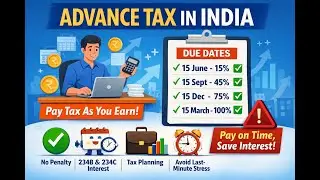 Advance Tax in India | Due Dates, Calculation & Penalty Explained (FY 2025-26)
