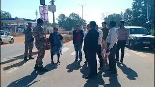Narayanpur News: Collector and SP inspected selected accidental spots