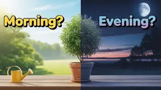 The Best Time to Water Indoor Plants | Morning vs Evening Care