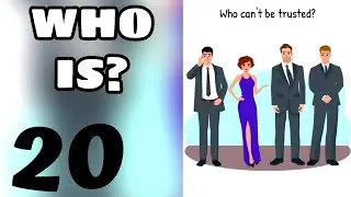 Who Is? Brain Teaser & Riddles || Gameplay Walkthrough || Level 191-200 || #20