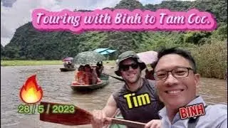 An amazing day to Tam Coc, Ninh Binh with tour guide Binh.