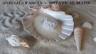 BIGIOTTERIA CON PERLINE: SESTA LEZIONE - ANELLO FASCIA CON PERLINA CENTRALE