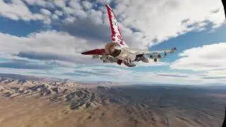 DCS F-16 Nevada, Nellis to Creech with MAV's and guns