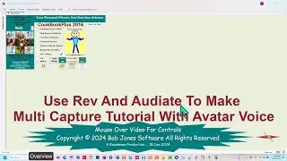 Camtasia Walkthrough Use Rev And Audiate To Make Multi Capture Tutorial With Avatar Voice 2024 12 18
