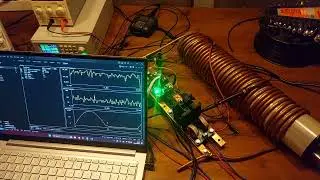Induction heater first test