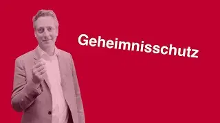 Geheimnisschutz