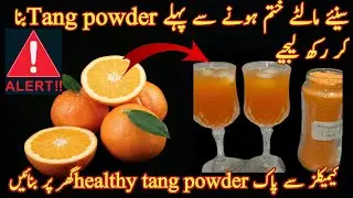 Easy homemade tang recipe/ orange tang recipe/ easy tips and ideas