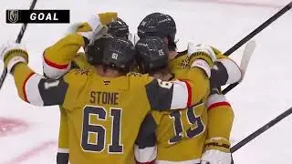 Ivan Barbashev's goal vs Avalanche from Hanifin's pass (9 oct 2024)