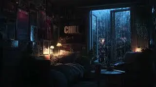 Rain on the Window at Night 🌧️ Cozy Bedroom Sounds to Fall Asleep Fast