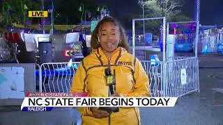 North Carolina State Fair begins Thursday with new rides and food options