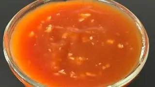 Sweet and sour sauce  | spring Rolls , Egg rolls dipping sauce  | Thai style | Ramadan Recipes