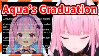Calli Thoughts on Aqua's Graduation 【Mori Calliope / HololiveEN】