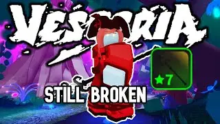 Vesteria Ornate staff is still broken