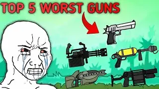 mini militia classic top 5 worst guns 😡 by suchit gamerz