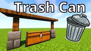 Minecraft Tutorial | trash can 1.18