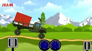 Really, This game is very funny || Hill Truck Driving #games