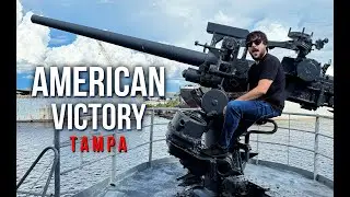 I Climbed A Real WWII Warship in Tampa!