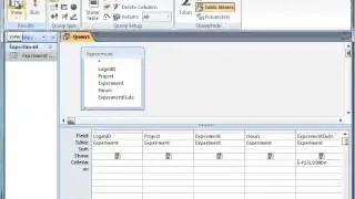 Using Access: Filtering