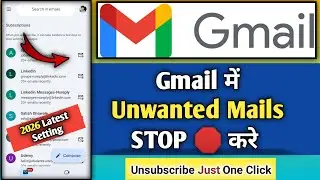 Gmail Spam & Promotional Emails Se Chhutkara Paaye | How to Stop Unwanted Emails in Gmail#Technonir